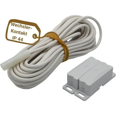 Schabus SHT 3030 - Reed-schakelaar voor buiten - 8m kabel Schabus SHT 3030 - Reed-schakelaar voor buiten - 8m kabel