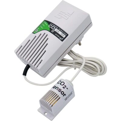Schabus GX-D2 CO2-Detektor med Extern Sensor - Inomhusluftkvalitetsövervakare Schabus GX-D2 CO2-Detektor med Extern Sensor - Inomhusluftkvalitetsövervakare