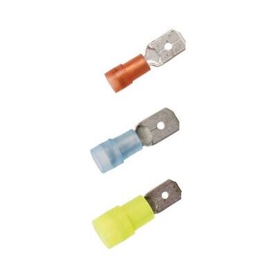 LAPP 63101010 Trådanslutning - Röd - 2,8x0,8mm - 180° - 100 st LAPP 63101010 Trådanslutning - Röd - 2,8x0,8mm - 180° - 100 st