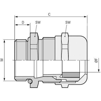 LappKabel Lapp Skindicht Shve-M Atex 20X1,5 - Kabelverschraubung LappKabel Lapp Skindicht Shve-M Atex 20X1,5 - Kabelverschraubung