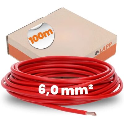 LAPP KABEL - H07VK 1 x 6 RD 4520044 R100 - 1 x 6 RD - Kabel LAPP KABEL - H07VK 1 x 6 RD 4520044 R100 - 1 x 6 RD - Kabel