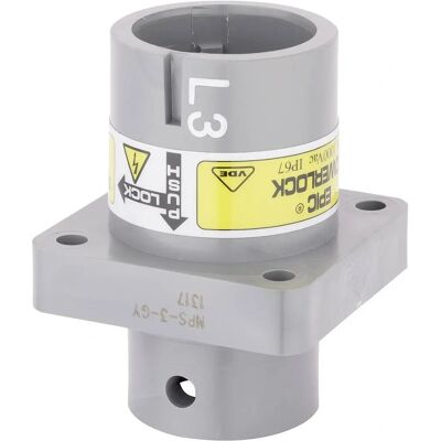 Lapp Powerlock M12 Grau - Elektrischer Stecker Lapp Powerlock M12 Grau - Elektrischer Stecker