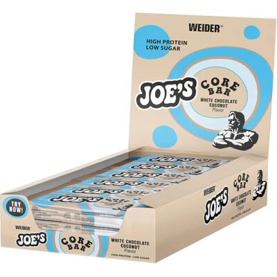 Weider Joe's Core White Coconut Protein Bar - Protein Bar Weider Joe's Core White Coconut Protein Bar - Protein Bar