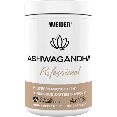 Weider Ashwagandha Professional - 120 Kapseln - Nahrungsergänzung Weider Ashwagandha Professional - 120 Kapseln - Nahrungsergänzung