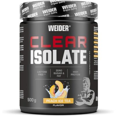 Weider Clear Isolate - Peach Ice Tea - 500g Protein Powder Weider Clear Isolate - Peach Ice Tea - 500g Protein Powder