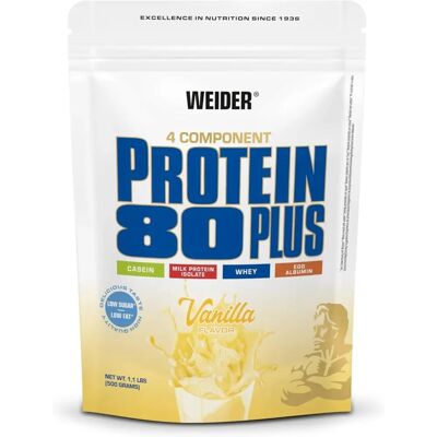 Weider Protein 80 Plus (500g) - Wanilia Weider Protein 80 Plus (500g) - Wanilia