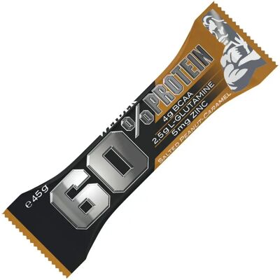 Barra de Proteínas Vainilla Caramelo 60% - Soporte muscular Barra de Proteínas Vainilla Caramelo 60% - Soporte muscular