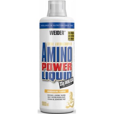 Weider Amino Power Liquid - Mandarine - 1000 ml Weider Amino Power Liquid - Mandarine - 1000 ml