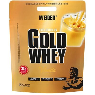 Weider Gold Whey Vanilka - 2000g - Syrovátkový protein Weider Gold Whey Vanilka - 2000g - Syrovátkový protein