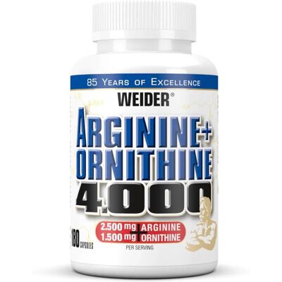 Weider Arginine + Ornithine 4000 - Suplement diety Weider Arginine + Ornithine 4000 - Suplement diety
