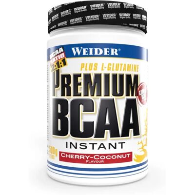Weider Cherry Coconut BCAA - 500g Fitness Supplement Weider Cherry Coconut BCAA - 500g Fitness Supplement