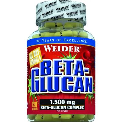Weider Beta-Glucan - 120 kapsułek - Suplement diety Weider Beta-Glucan - 120 kapsułek - Suplement diety