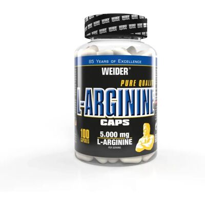 Weider L-Arginin 5000 mg 100 Kapseln - Nahrungsergänzungsmittel Weider L-Arginin 5000 mg 100 Kapseln - Nahrungsergänzungsmittel