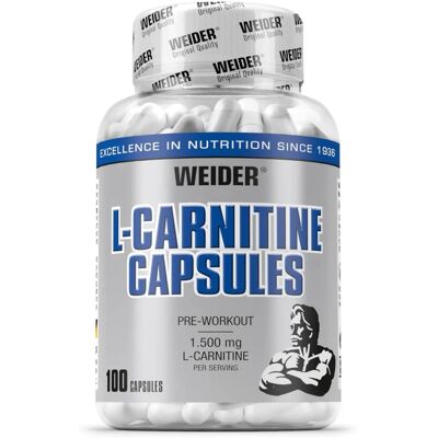 Weider L-Carnitine 1500 + Telo Panca - Dietary Supplement Weider L-Carnitine 1500 + Telo Panca - Dietary Supplement