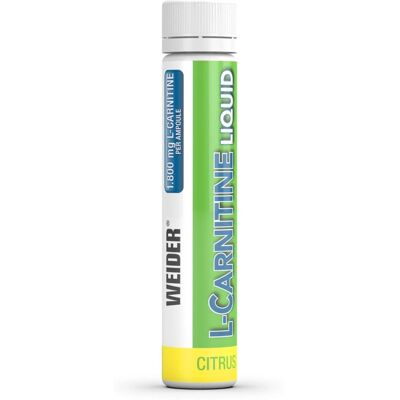 Weider L-Carnitine Liquid - Citrus - 20 x 25ml Weider L-Carnitine Liquid - Citrus - 20 x 25ml