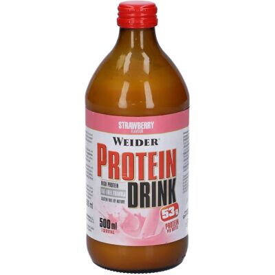 Bebida de Proteínas de Morango - Bebida de Proteínas Bebida de Proteínas de Morango - Bebida de Proteínas