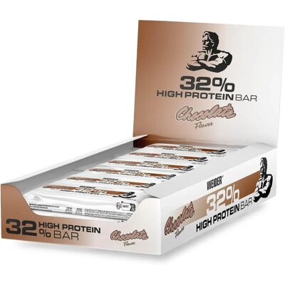 Weider Model 32% Batonik Proteinowy - Czekolada - 12 x 60g Weider Model 32% Batonik Proteinowy - Czekolada - 12 x 60g