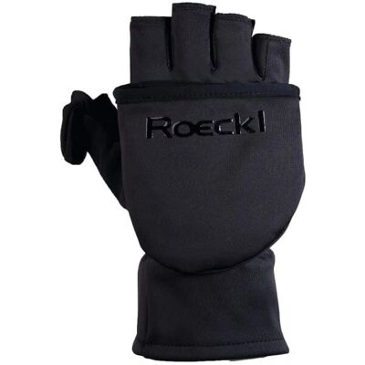 Roeckl Sports Kadane Wiatroodporne Rękawice - Czarny - Rozmiar 9,5 Roeckl Sports Kadane Wiatroodporne Rękawice - Czarny - Rozmiar 9,5