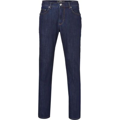 Jeans Brax Cooper Denim - Proste nogawki, Elastanowa bawełna, Średni stan Jeans Brax Cooper Denim - Proste nogawki, Elastanowa bawełna, Średni stan