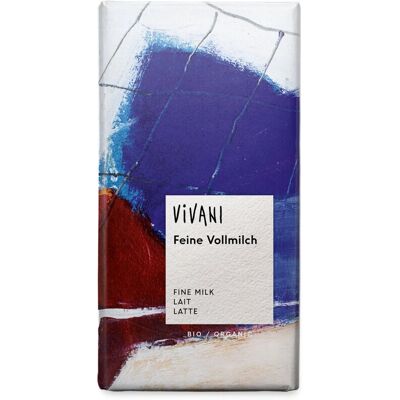 Vivani Ekologiczna Mleczna Czekolada - Batonik Vivani Ekologiczna Mleczna Czekolada - Batonik