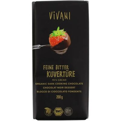 Vivani 70% Czekolada gorzka do deserów ekologicznych - Czekolada Vivani 70% Czekolada gorzka do deserów ekologicznych - Czekolada