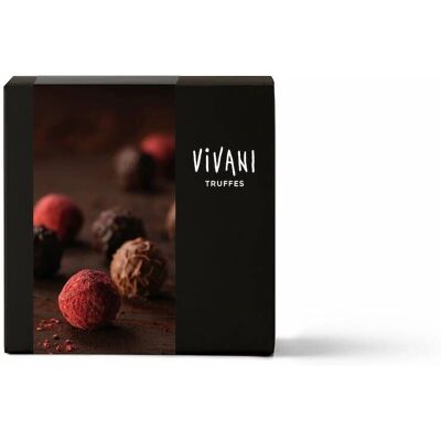 Vivani Selección de trufas de chocolate orgánico - Chocolate, Avellana, Frambuesa Vivani Selección de trufas de chocolate orgánico - Chocolate, Avellana, Frambuesa