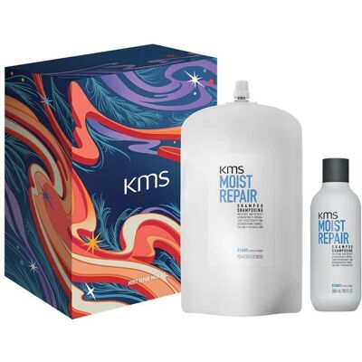 KMS Moist Repair Maxi Set - Set de îngrijire a părului pentru femei - Efect de hidratare KMS Moist Repair Maxi Set - Set de îngrijire a părului pentru femei - Efect de hidratare
