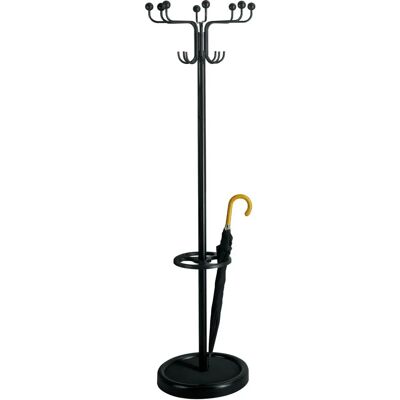 Kerkmann Rondo Garderobenständer - Schwarz - 174 cm - Classic Kerkmann Rondo Garderobenständer - Schwarz - 174 cm - Classic