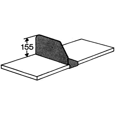 kaiserkraft Rekeszosztó - magasság 155 mm, 300 mm mélységhez - világosszürke kaiserkraft Rekeszosztó - magasság 155 mm, 300 mm mélységhez - világosszürke