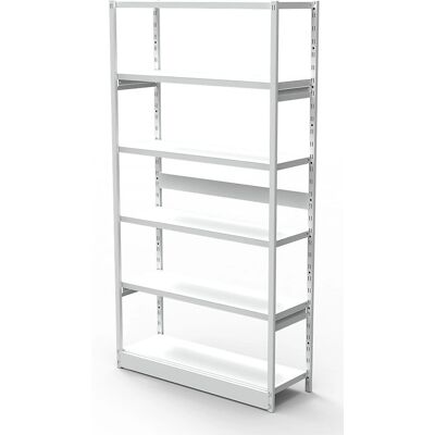 Estantería de oficina ajustable Kaiserkraft - Acero, básico Estantería de oficina ajustable Kaiserkraft - Acero, básico