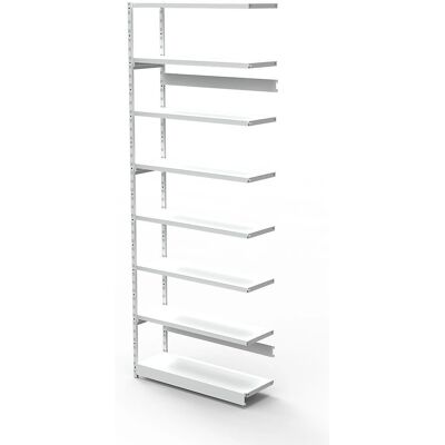 Sistema de Estanterías Ajustables de Acero Kaiserkraft - Almacenamiento de Oficina - Gris Sistema de Estanterías Ajustables de Acero Kaiserkraft - Almacenamiento de Oficina - Gris