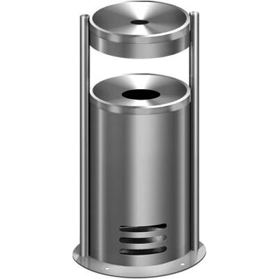 Cendrier Kerkmann 6291 Acier Inoxydable Extérieur - Cendrier Cendrier Kerkmann 6291 Acier Inoxydable Extérieur - Cendrier