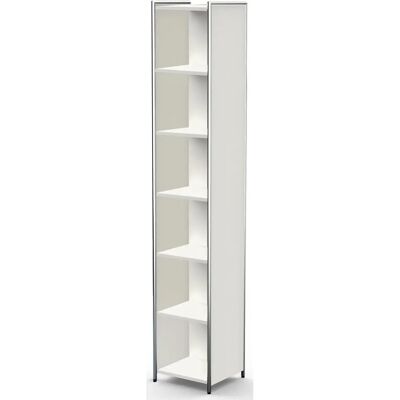Kerkmann Schmalregal Artline 410x380x220cm Weiß Kerkmann Schmalregal Artline 410x380x220cm Weiß