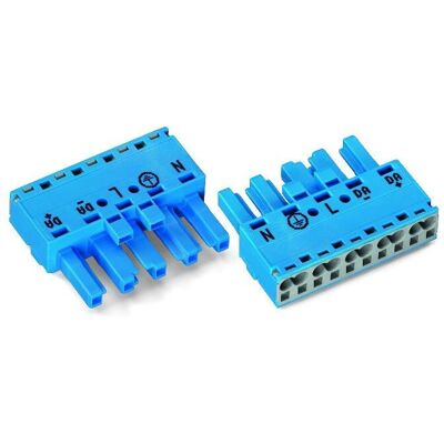 WAGO 770-1105 Blaue 5-polige elektrische Verbindung - IP20 WAGO 770-1105 Blaue 5-polige elektrische Verbindung - IP20