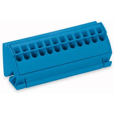 WAGO 812-102 Anschlussklemme - 12-polig, Blau / Grau - Elektronikzubehör WAGO 812-102 Anschlussklemme - 12-polig, Blau / Grau - Elektronikzubehör
