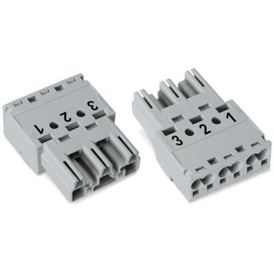 Conector eléctrico Wago 770-253 - 3 polos Conector eléctrico Wago 770-253 - 3 polos