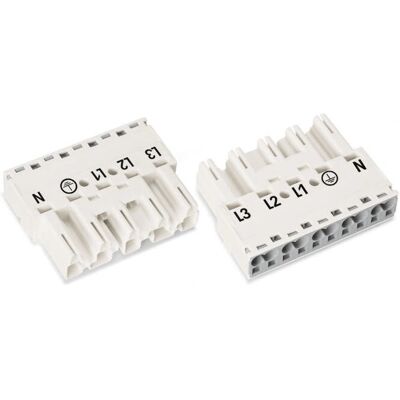 Connecteur électrique Wago 770-235 Blanc 5 pôles - Composant électrique Connecteur électrique Wago 770-235 Blanc 5 pôles - Composant électrique