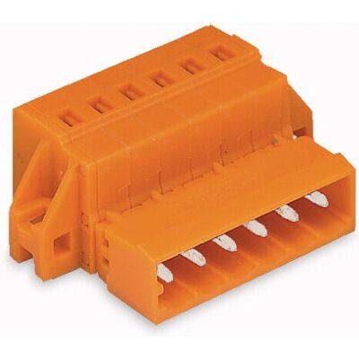 Bornes Wago 231-653/019-000 - 23 pôles, Orange Bornes Wago 231-653/019-000 - 23 pôles, Orange