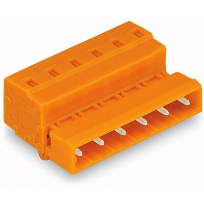 Wago 731-632/018-000 Bornier - 2 pôles, Orange Wago 731-632/018-000 Bornier - 2 pôles, Orange