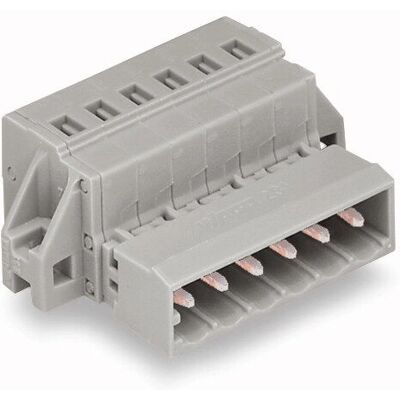 Wago 231-610/019-044/035-000 Klemmenblok - 10 polen, grijs - Klemmenblok Wago 231-610/019-044/035-000 Klemmenblok - 10 polen, grijs - Klemmenblok