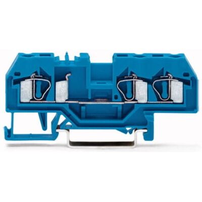 Wago 281-684 Reihenklemme - Serie 281 - Blau Wago 281-684 Reihenklemme - Serie 281 - Blau