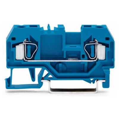 Wago 281-904 Blaue Klemmenleiste - 2-Leiter, DIN-Schiene Wago 281-904 Blaue Klemmenleiste - 2-Leiter, DIN-Schiene