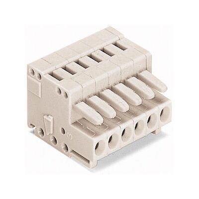 Wago 734-112 Bloque de terminales - 12 polos, Gris Wago 734-112 Bloque de terminales - 12 polos, Gris