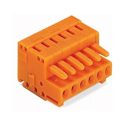 WAGO 734-208 Orange Terminalblock 8P WAGO 734-208 Orange Terminalblock 8P
