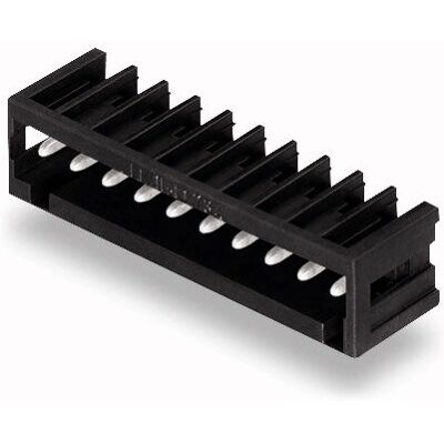 Barrette Wago 734-168/105-604 - 8P, Noir, Pas 3,5mm Barrette Wago 734-168/105-604 - 8P, Noir, Pas 3,5mm
