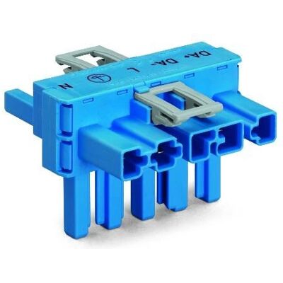 Wago 770-620 Elektroanschluss - 5-polig, Blau Wago 770-620 Elektroanschluss - 5-polig, Blau