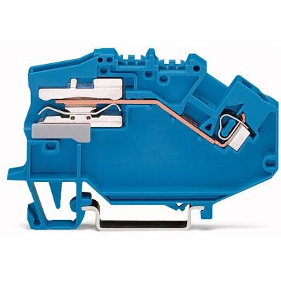 Wago 780-613 Anschlussterminal - 5 mm Federklemme, Blau, 50 Stück Wago 780-613 Anschlussterminal - 5 mm Federklemme, Blau, 50 Stück