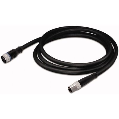 Wago 756-5501/030-010 Signalkabel - 1m, Schwarz, 3-poliger M12-Gerader Stecker Wago 756-5501/030-010 Signalkabel - 1m, Schwarz, 3-poliger M12-Gerader Stecker