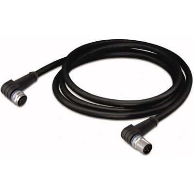 Wago 756-5404/040-010 Signalkabel - 1 m, M12 vinklad, 4 poler Wago 756-5404/040-010 Signalkabel - 1 m, M12 vinklad, 4 poler