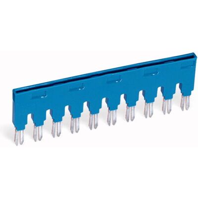 WAGO 859-410/000-006 Busleiste - Pole: 10 - 18A - Blau WAGO 859-410/000-006 Busleiste - Pole: 10 - 18A - Blau